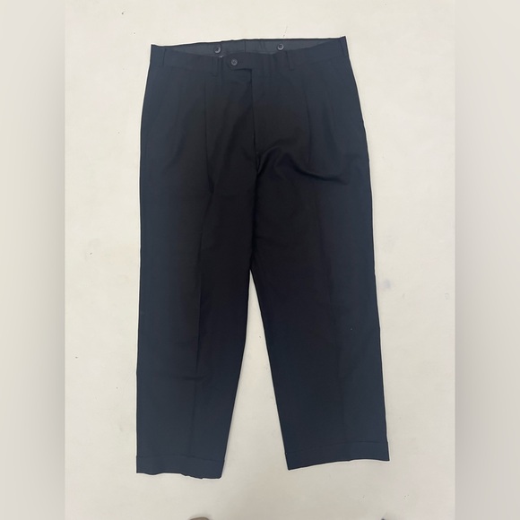 Burberry Other - BURBERRYS LONDON MENS BLACK DRESS PANTS LORO PIANA WOOL VINTAGE